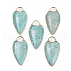 Natural Amazonite Pendants G-G193-02G-08-1