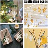 Unfinished Wooden Pendant Ornaments DIY-WH0401-79-4