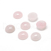Natural Rose Quartz Gemstone Cabochons G-T020-16mm-09-1