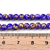 Baking Painted Glass Beads Strands DGLA-N010-4mm-06-4