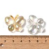 UV Plating Transparent Acrylic Beads OACR-H123-22-3