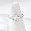 304 Stainless Steel Cuff Rings RJEW-D306-01P-2