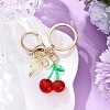 Fruit Acrylic/Resin Pendant Keychain KEYC-JKC01196-01-1