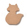 Autumn Single Face Printed Wood Cabochons WOOD-I010-01F-2