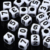 Opaque Acrylic Beads SACR-S273-42-1