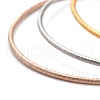 3Pcs 3 Colors Women's Simple Fashion 304 Stainless Steel Stackable Buddhist Bangles BJEW-H547-01-2