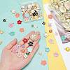   104Pcs 26 Style Alloy Enamel Pendants ENAM-PH0002-07-WH-6