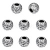 Unicraftale 8Pcs 304 Stainless Steel European Beads STAS-UN0054-44-1