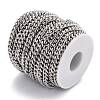 Tarnish Resistant 304 Stainless Steel Cuban Link Chain STAS-B019-02A-P-01-4