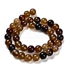 Dyed Natural Agate Beads Strands G-G203-10D-10mm-3