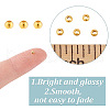 GOMAKERER 100Pcs Round 925 Sterling Silver Spacer Beads FIND-GO0002-64A-3