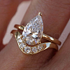 925 Sterling Silver Pave Cubic Zirconia Stackable Finger Rings Sets for Women VY9224-4-3