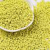 8/0 Baking Paint Glass Seed Beads SEED-M012-02A-48-1