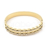 Ion Plating(IP) 304 Stainless Steel Bangles for Women BJEW-G693-05GP-2