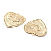 Brass Pendant Cabochon Settings KK-V003-02A-2