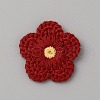 Two Tone Polyester Knitted Ornament Accessories DIY-WH0308-416D-1