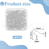 Unicraftale 300Pcs 304 Stainless Steel Earring Hooks STAS-UN0058-77-5