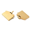 PVD Vacuum Plating 304 Stainless Steel Charms STAS-Z042-07G-2