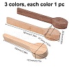 Gorgecraft Wood Carving Spoon AJEW-GF0001-40-2