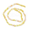 Gradient Color Electroplate Glass Bead Strands X1-GLAA-E042-02D-2