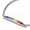 Rainbow Pride Bracelet BJEW-F419-12A-P-2
