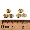 Brass Grade A Rhinestone Spacer Beads RSB034NF-04G-2
