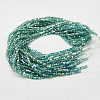 Electroplate Glass Beads Strands EGLA-D018-4x4mm-53-2