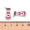 Halloween Theme Alloy Enamel Pendants ENAM-T020-08I-3