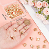 Beebeecraft 50Pcs Brass Pendants KK-BBC0015-16-3