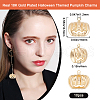 Beebeecraft 10Pcs Halloween Themed Brass Pendants KK-BBC0015-68B-2