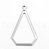 Tarnish Resistant 304 Stainless Steel Open Pendants STAS-P051-13-1