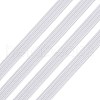 3/8 inch Flat Braided Elastic Rope Cord EC-R030-10mm-01-3