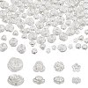 300Pcs 4 Style ABS Plastic Imitation Pearl Beads KY-SZ0001-39-1