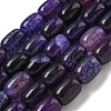 Natural Dragon Veins Agate Beads Strands G-A223-D11-01B-2