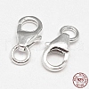925 Sterling Silver Lobster Claw Clasps STER-F014-09D-3