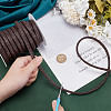 10M 8-Ply PU Leather Braided Cord WL-WH0014-01B-3