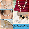SOFPLATE 300Pcs ABS Plastic Imitation Pearl Charms KY-SP0001-10-6