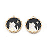 Alloy Enamel Pendants ENAM-N055-102A-2