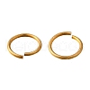 Brass Open Jump Rings KK-XCP0001-99C-2