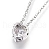 304 Stainless Steel Pendant Necklaces NJEW-O108-14P-2