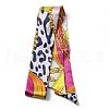 Printed Ribbon Scarf FIND-WH0145-82G-1
