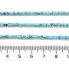 Dyed Synthetic Turquoise Beads Strands G-B124-A01-01-5