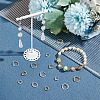   60Pcs 6 Style Alloy Bead Frame FIND-PH0007-52-6