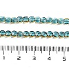 Electroplate Glass Beads Strands EGLA-C005-03J-4