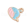Alloy Enamel Pendants ENAM-A008-40KCG-02-2