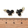 Brass Enamel Charms KK-Z114-20G-4