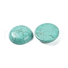 Dyed Synthetic Turquoise Cabochons G-B085-02A-01-2