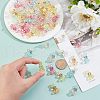 SUPERFINDINGS 72Pcs 6 Colors Transparent Acrylic Beads MACR-FH0001-10-3