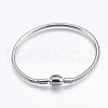 Tarnish Resistant 304 Stainless Steel European Style Chains Bracelet Making STAS-E428-12A-P-1