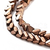Synthetic Non-magnetic Hematite Beads Strands G-P545-J01-01A-3